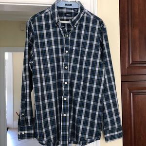 Men’s Izod Plaid Buttondown Size M